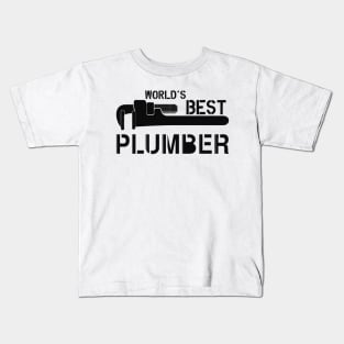 Plumber - World's best plumber Kids T-Shirt